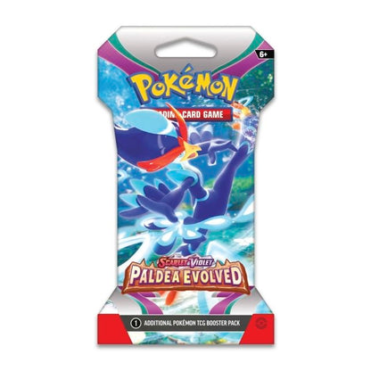 Pokemon Scarlet & Violet Paldea Evolved Blister Pack 144 Pack Case – Official Pokemon TCG Product