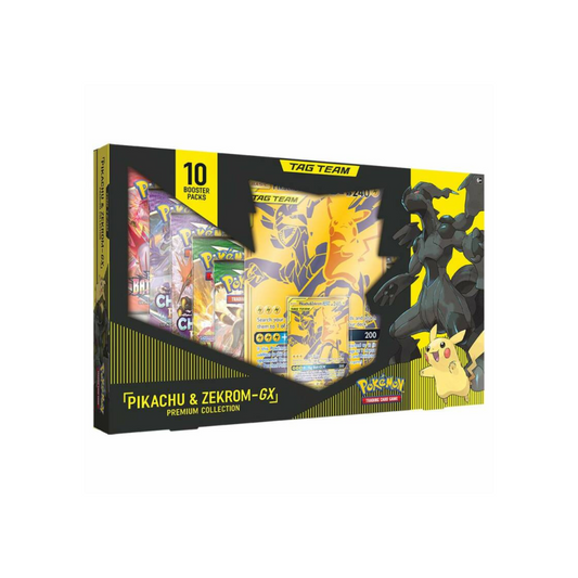 Pokemon Trading Card Game: Pikachu and Zekrom-GX Premium Collection – Official Pokemon TCG Product