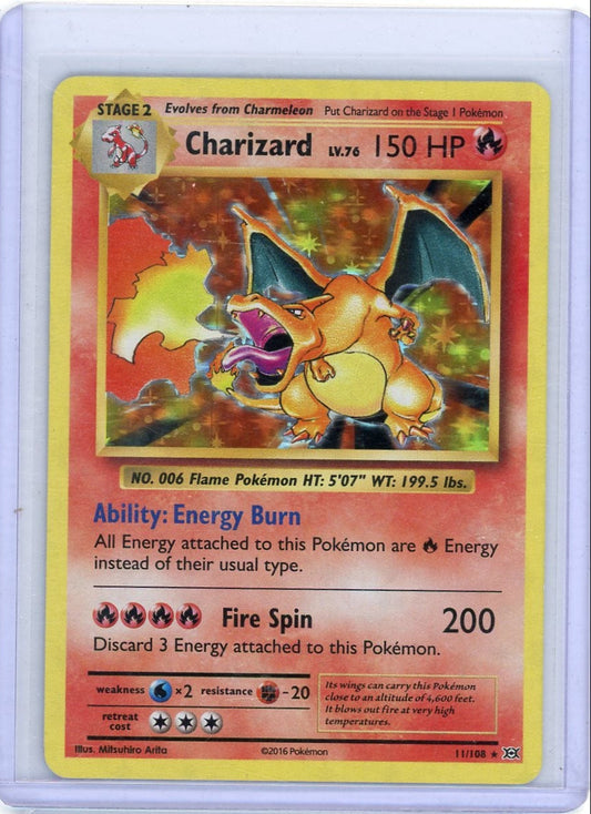 Charizard Pokemon Evolutions Holo #11/108 – Official Pokemon TCG Product