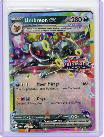 Umbreon ex 2024 Pokemon Prismatic Evolutions Stamped Promo (sealed) – Official Pokemon TCG Product