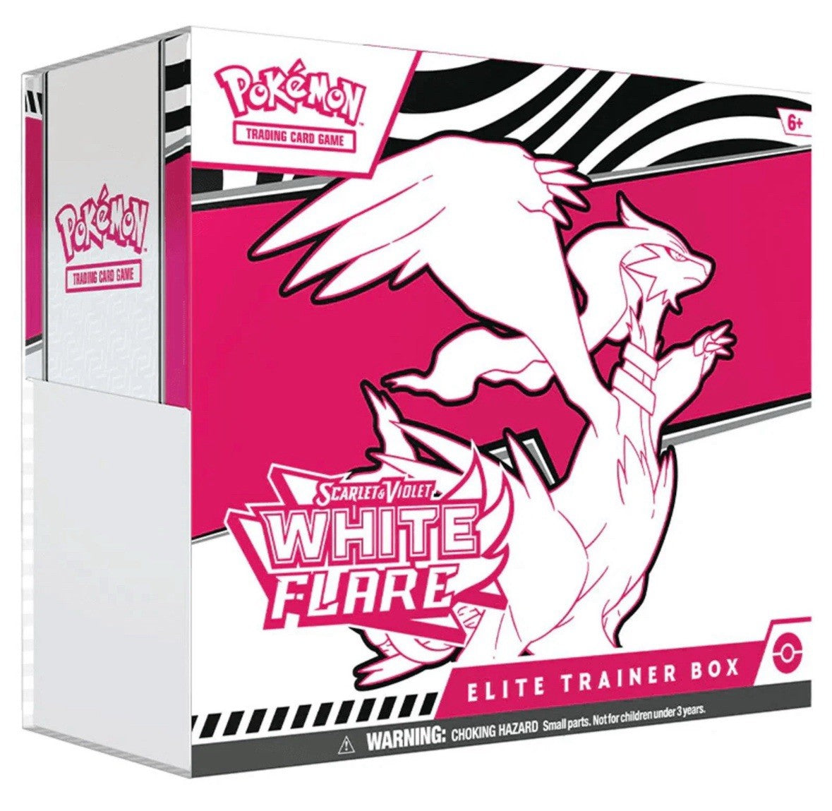 Pokemon TCG White Flare Elite Trainer Box – Complete Trainer Kit with Accessories