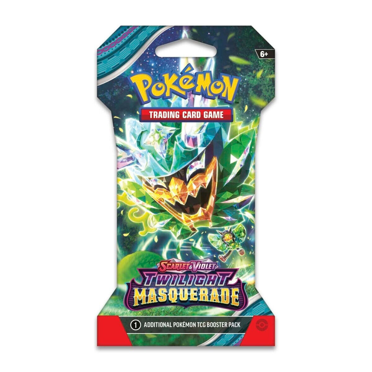 Pokemon TCG Twilight Masquerade Sleeved - Booster Packs SET OF 4 – Authentic Japanese Pokemon Cards