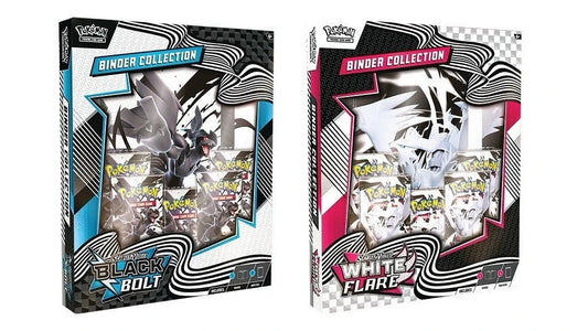 Pokemon TCG  Black Bolt And White Flare Binder Collections - Both Sets – Official Pokemon TCG Product