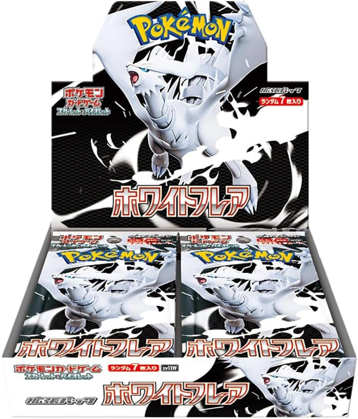 Japanese Pokemon TCG Scarlet & Violet - Japanese White Flare Booster Box – Rare & Exclusive Cards