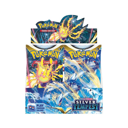 Japanese Pokemon TCG Sword & Shield - Silver Tempest Booster Box – Rare & Exclusive Cards