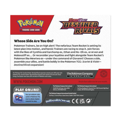 Pokemon TCG Scarlet & Violet - Destined Rivals Booster Display Box – Official Pokemon TCG Product